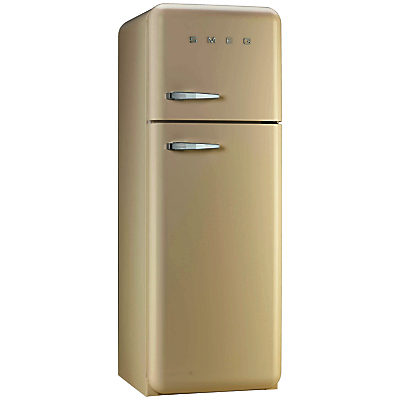 Smeg FAB30RFC Fridge Freezer, A++ Energy Rating, 60cm Wide, Right-Hand Hinge, Cream Smeg FAB30RFC Fridge Freezer, A++ Energy Rating, 60cm Wide, Right-Hand Hinge, Cream